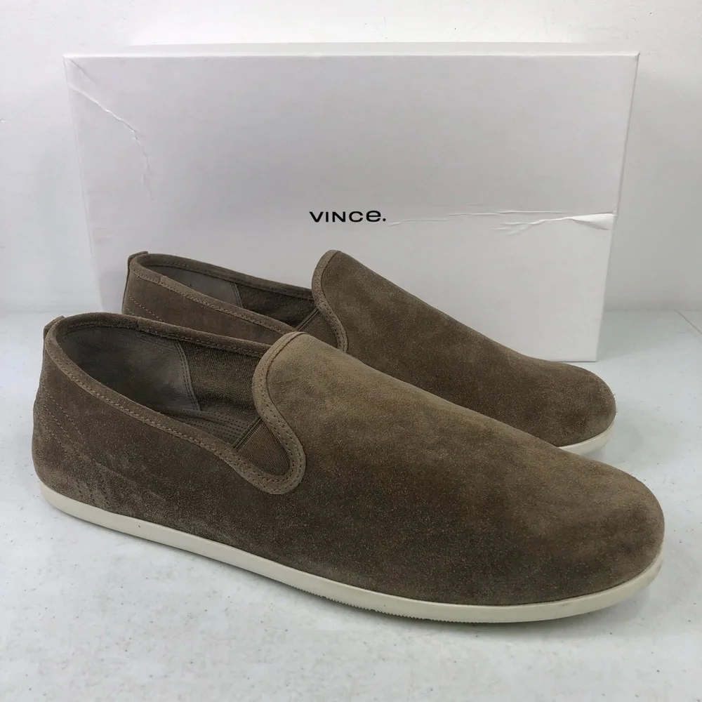 VINCE Mens Chadwick Flint Sport Suede Loafers